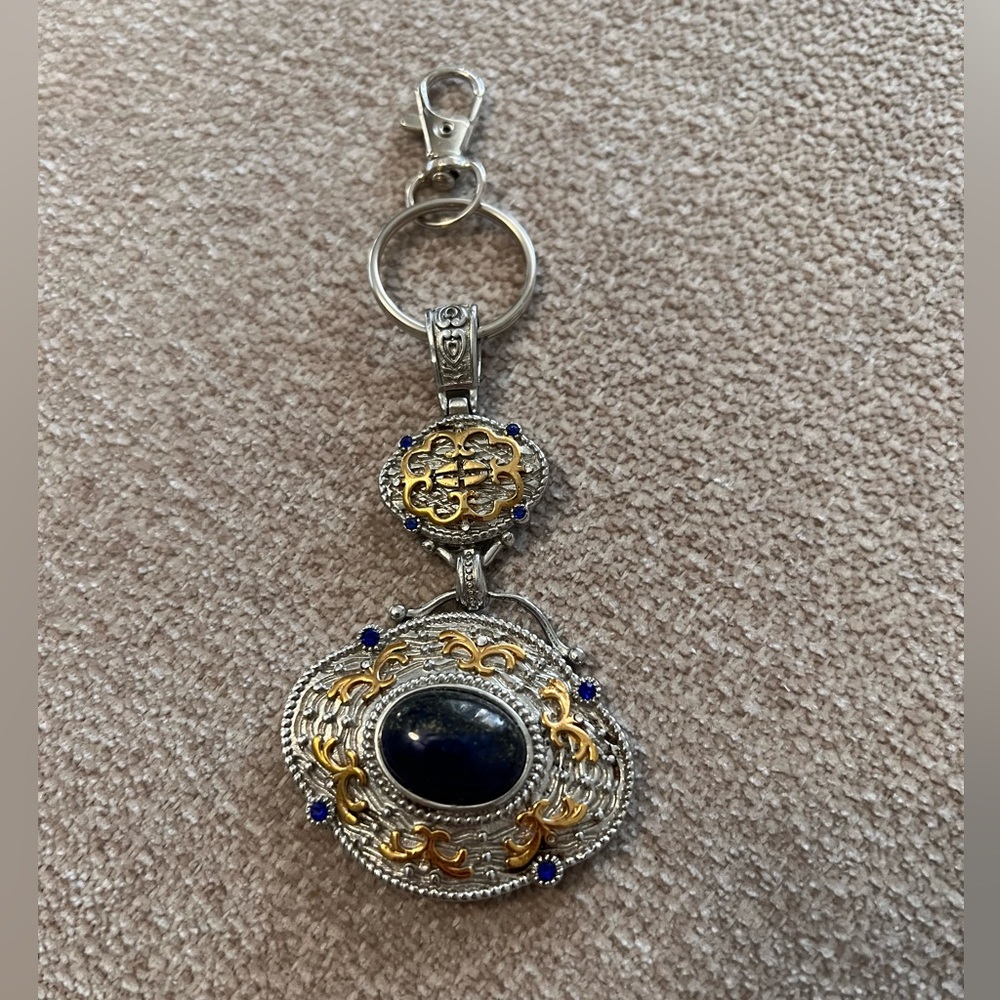 Egyptian style bag charm or keychain